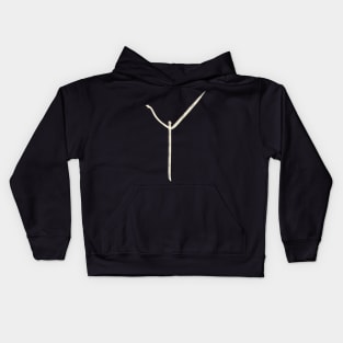 Hand Drawn Letter Y Kids Hoodie